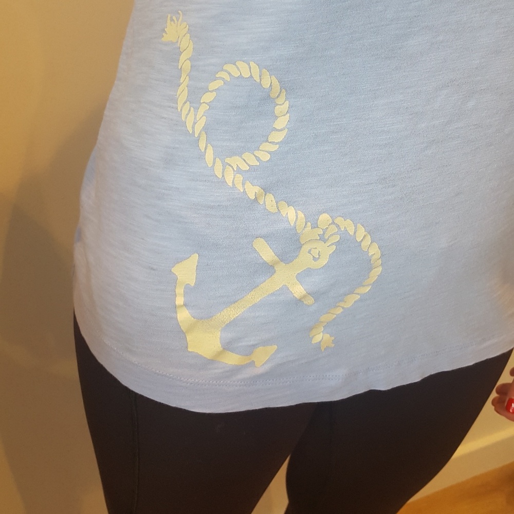 J Crew Anchor T-shirt - Picture 2 of 4
